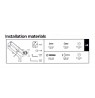 Gembird MA-WA2-01 monitor mount / stand 68.6 cm (27") Black Wall