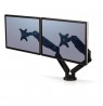 Fellowes Ergonomics arm for 2 monitors - Platinum series, black