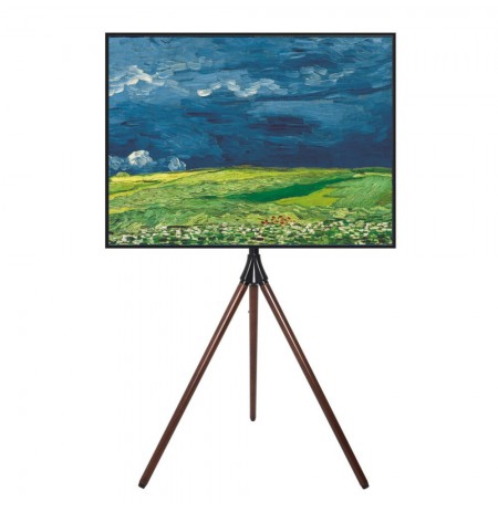 Techly ICA-TR50 TV mount 165.1 cm (65") Walnut