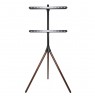 Techly ICA-TR50 TV mount 165.1 cm (65") Walnut