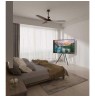 Techly ICA-TR50 TV mount 165.1 cm (65") Walnut