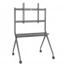 Maclean Mobile TV Floor Stand, 50"-86", 120kg, MC-977
