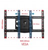 Esperanza ERW021 CRONOS 2.16 m (85") TV mount Black