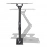 Maclean MC-700N TV Monitor Wall Mount Universal max VESA 200x20 23"-43" 30kg Black Extendable Tilting for Small TVs