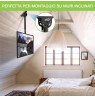 LED/LCD TV Ceiling Mount 23-42 inch 50kg 1060-1560 mm