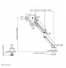NEOMOUNTS Up to 124,50cm (49")  - Flat