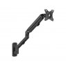 Gembird MA-WA1-02 Adjustable wall display mounting arm, 17”-27”, up to 7 kg