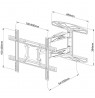 LED/LCD TV Wall Mount 40-65 inch 35kg Swivel Techly