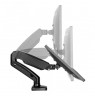 Desktop LCD Gas Mount 13-27 Inch 6.5kg USB/Audio Techly