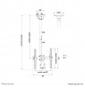 Neomounts monitor ceiling mount