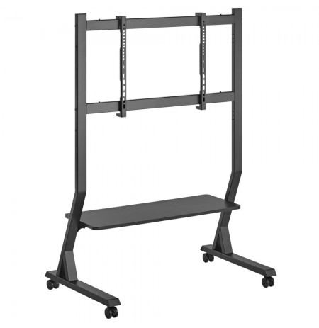 Mobile TV stand 45-90" up to 60kg adjustable AV shelf