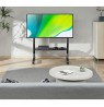Mobile TV stand 45-90" up to 60kg adjustable AV shelf