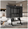Mobile TV stand 45-90" up to 60kg adjustable AV shelf