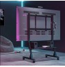 Mobile TV stand 45-90" up to 60kg adjustable AV shelf