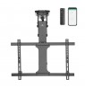 Maclean electric ceiling mount for TV, TUYA support, max VESA 600x400, for sloping walls, remote control, 32"-70", 35kg, MC-880T