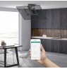 Maclean electric ceiling mount for TV, TUYA support, max VESA 600x400, for sloping walls, remote control, 32"-70", 35kg, MC-880T