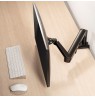 Ergo Office ER-405B Monitor Bracket Holder Table Desk Mount Arm Swivel Tilt Rotatable 13" - 32" VESA