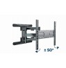 Gembird WM-80ST-01 Full-motion TV wall mount, 40”-80” (50 kg)