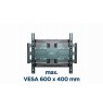 Gembird WM-80ST-01 Full-motion TV wall mount, 40”-80” (50 kg)