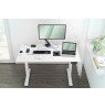 Single desk arm with 1xLCD clamp with gas spring and docking station max. 30" and 9kg PD3.0