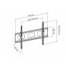 ART sieninis TV laikiklis AR-18 32"-70" 60kg