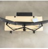 Desktop Swivel Mount for Three Monitors 13-24 Inch 30kg