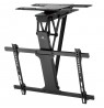 Maclean electric ceiling TV mount, TUYA support, max VESA 600x400, 90st swivel remote control, 32"-75", 35kg, MC-490