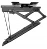 Maclean electric ceiling TV mount, TUYA support, max VESA 600x400, 90st swivel remote control, 32"-75", 35kg, MC-490