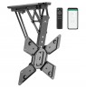 Maclean electric ceiling TV mount, TUYA support, max VESA 600x400, remote control, 23"-55", 30kg, MC-492