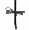 Maclean TV floor stand bracket, 32-70", max. VESA 400x400, max. 40kg, MC-494