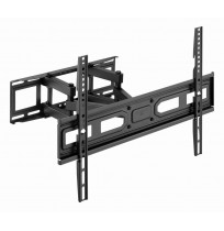 Gembird | Wall mount | WM-80ST-03 | Tilt, Swivel | 37-80 " | Maximum weight (capacity) 40 kg | Black