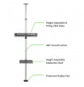 Techly ICA-TR32 TV mount/stand 177.8 cm (70") Silver