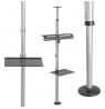 Techly ICA-TR32 TV mount/stand 177.8 cm (70") Silver
