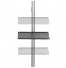 Techly ICA-TR32 TV mount/stand 177.8 cm (70") Silver