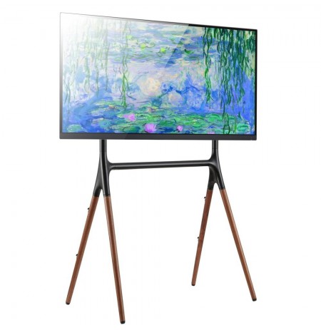 TV Floor Stand 49-70 Inch 40kg Wood Techly