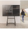 Mobile TV Stand 60-105 Inch 100kg with AV Shelf