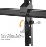 Techly ICA-PLB 490 TV mount 2.03 m (80") Black