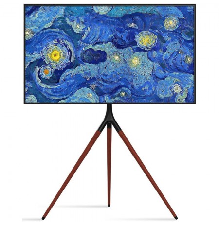 Techly ICA-TR18SAM TV mount 165.1 cm (65") Walnut