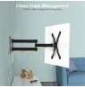 Techly 23-55 Universal LCD TV Wall Mount Bracket Black" ICA-PLB 136M