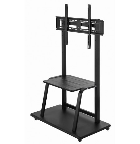 Gembird TVS-100F-01 TV floor stand with caster wheels, 37" - 100", up to 150kg