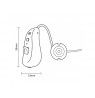 Promedix Hearing Aid, Digital Noise Processing and Re-Reduction, 4 Operating Modes, PR-420