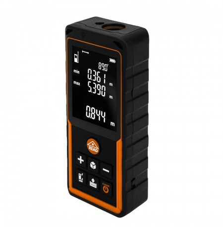 Laser rangefinder, 100 m range, IP54
