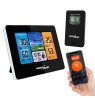 Wireless WiFi Weather Station Outdoor Sensor Calendar Barometer Tuya Smart App IPX4