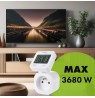 GreenBlue energy meter, wattmeter, 16A, max. 3680W, sub-memory, GB615 E