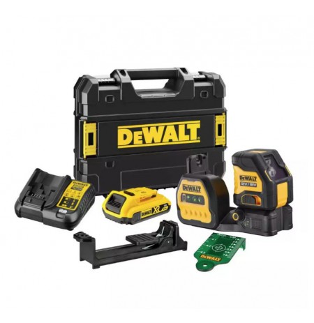 DEWALT. LINE LASER 12/18V 1x2.0Ah DCE088D1G18
