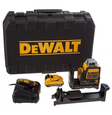 DEWALT DCE0811D1R-QW Laser level XR Li-Ion 10,8V 2,0 Ah Black, Yellow