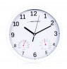 Clock wall Esperanza LYON EHC016W (silver color, white color)