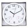 Clock wall Esperanza LYON EHC016W (silver color, white color)