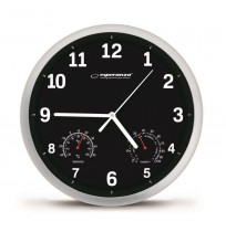 Clock wall Esperanza LYON EHC016K (black color)