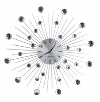 Clock wall Esperanza Boston EHC002 (silver color)